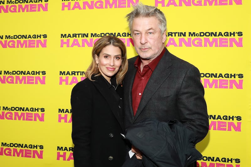Hilaria Baldwin, left, and Alec Baldwin have six children, with another on the way, as well as two dogs and three cats. Getty / AFP
