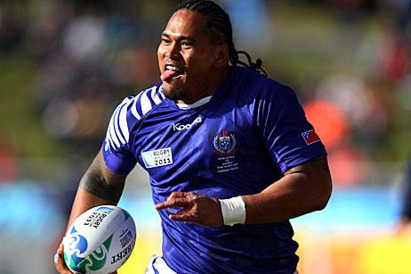 Alesana Tuiliagi, the Samoan winger, made light work of Namibia by scoring a hat-trick in his side's opening 49-12 Rugby World Cup Pool D win.