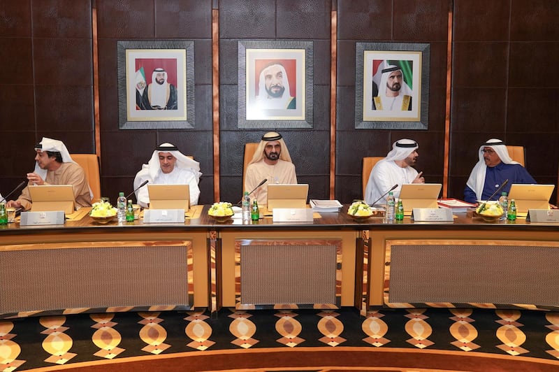 DUBAI, 7th January, 2018 (WAM) -- The Vice President, Prime Minister and Ruler of Dubai, His Highness Sheikh Mohammed bin Rashid Al Maktoum, has chaired the first Cabinet session of the new ‎year and highlighted the importance of choosing the year 2018 to be the "Year of Zayed". Wam