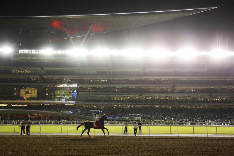 The 2015 Dubai World Cup will be held at Meydan Racecourse on Saturday, March 28. Chris Ratcliffe / Bloomberg