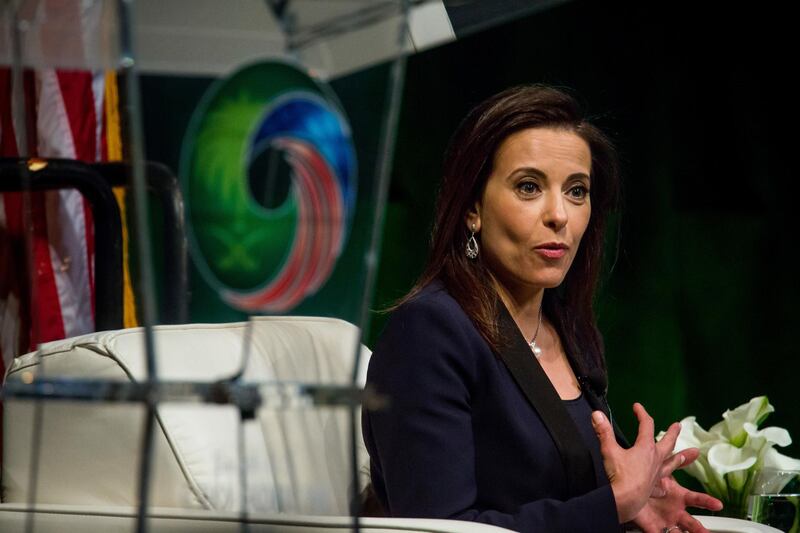 Dina Powell, US national security advisor. Bloomberg