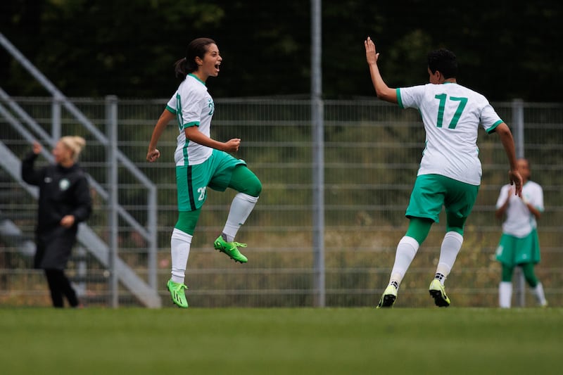 Saudi Arabia's women's national football team –  the Green Falcons – will compete in their first two home matches against Bhutan on September 24 and 28 in the south-western city of Abha. Photos: Saudi Arabia Football Federation