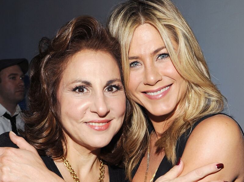 Kathy Najimy and Jennifer Aniston have been friends for a long time. Getty Images