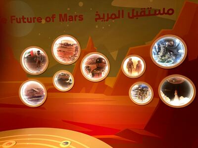 Experience Mars exhibition will be running at the Cultural Foundation until February 15. Photo: Abu Dhabi Cultural Foundation