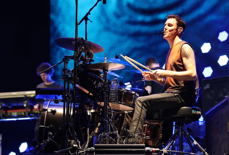 The secret to The Script's great performances are the pinpoint backing harmonies by drummer Glen Power.