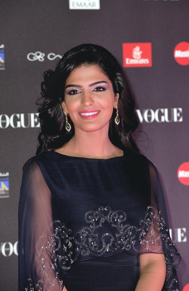 DUBAI, UNITED ARAB EMIRATES - OCTOBER 10:  Princess Ameera al-Taweel attends the gala dinner at the Armani Pavilion during Vogue Fashion Dubai Experience on October 10, 2013 in Dubai, United Arab Emirates.  (Photo by Samir Hussein/Getty Images for The Dubai Mall)