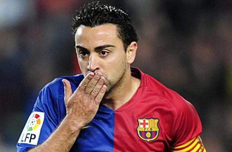 Xavi has been a target of AC Milan and Manchester United.