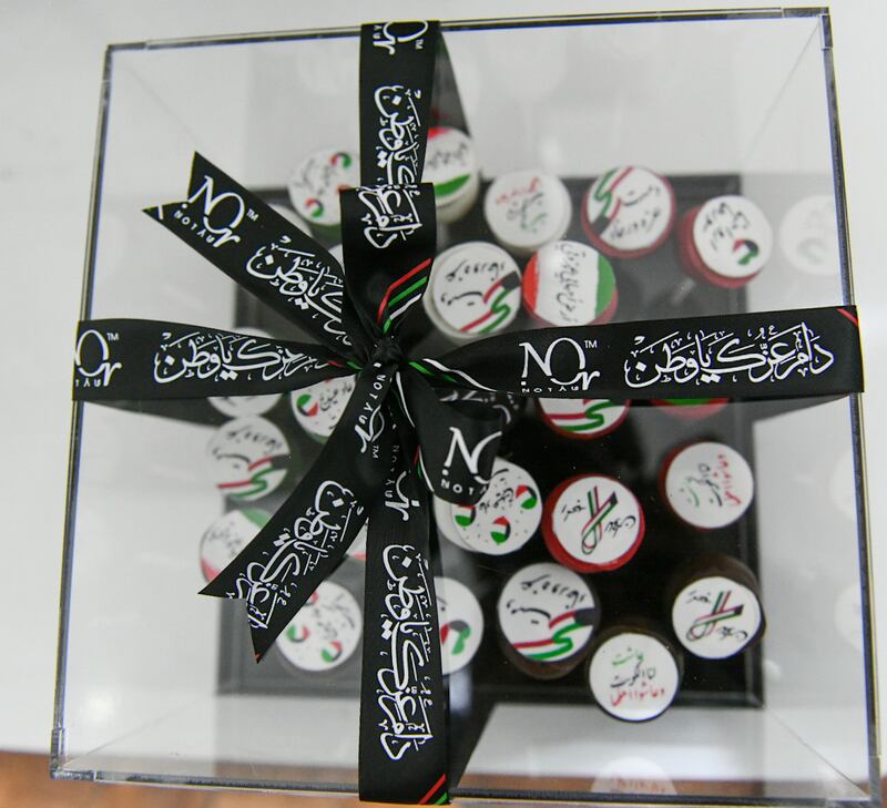 The country's 4.6 million population has a wide range of national day-themed products from which to choose.