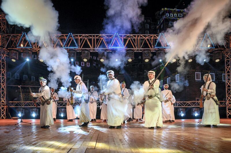 The Flower Men Festival of Saudi Arabia. Courtesy of Saudi MOC