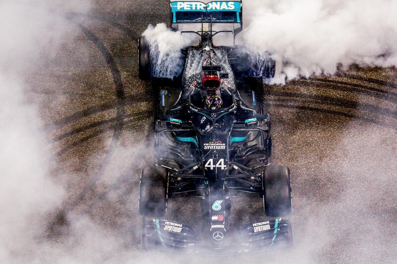 Reigning champion Lewis Hamilton of Mercedes. Getty