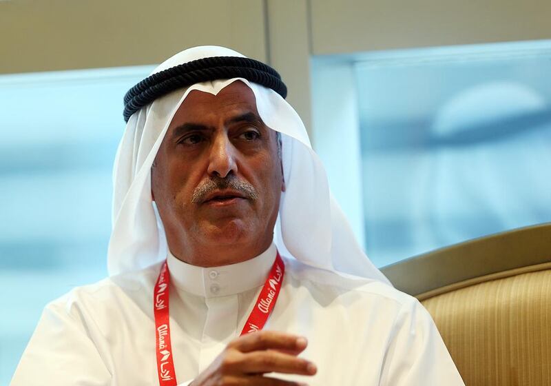 Essa Al Ghurair, the chairman of Al Ghurair Resources, said that the UAE would be able tap about three months worth of food reserves at any given point should the need arise. Satish Kumar / The National