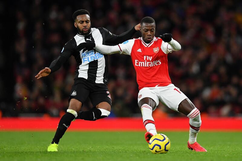 Right midfield: Nicolas Pepe (Arsenal) – Has had a slow start to his Gunners career but the club record signing scored one goal and made two in the 4-0 route of Newcastle. Getty