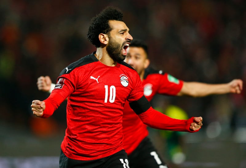 Egypt's Mohamed Salah scored the only goal against Senegal. Reuters