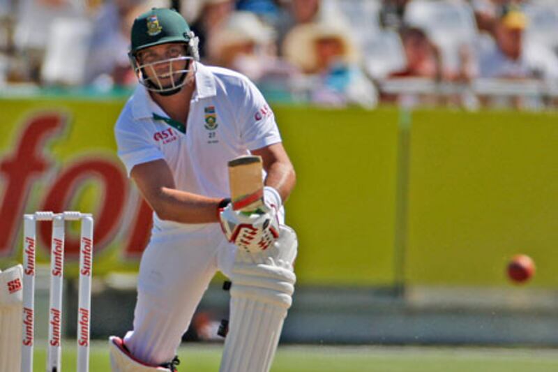 Jacques Kallis had a career-best 224 to put South Africa on the brink of winning the third and final Test at home against Sri Lanka.