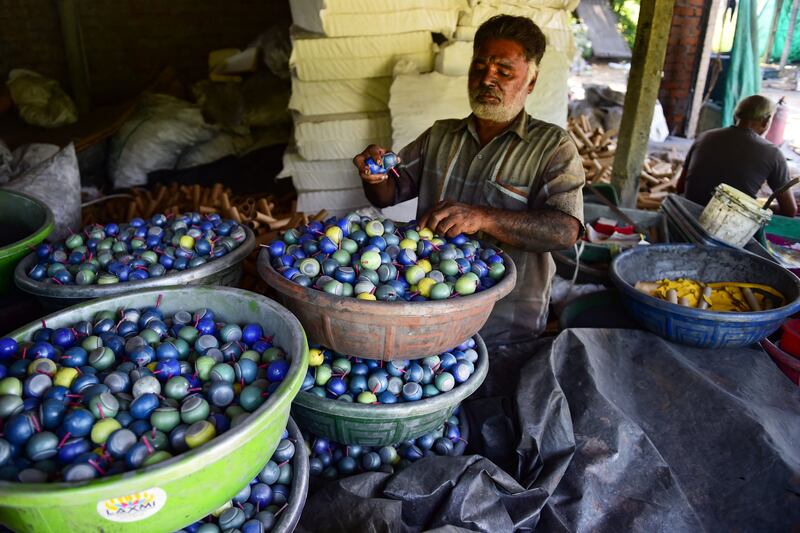 On Diwali, those celebrating wear new clothes or their best outfits and light lamps and fireworks. AFP