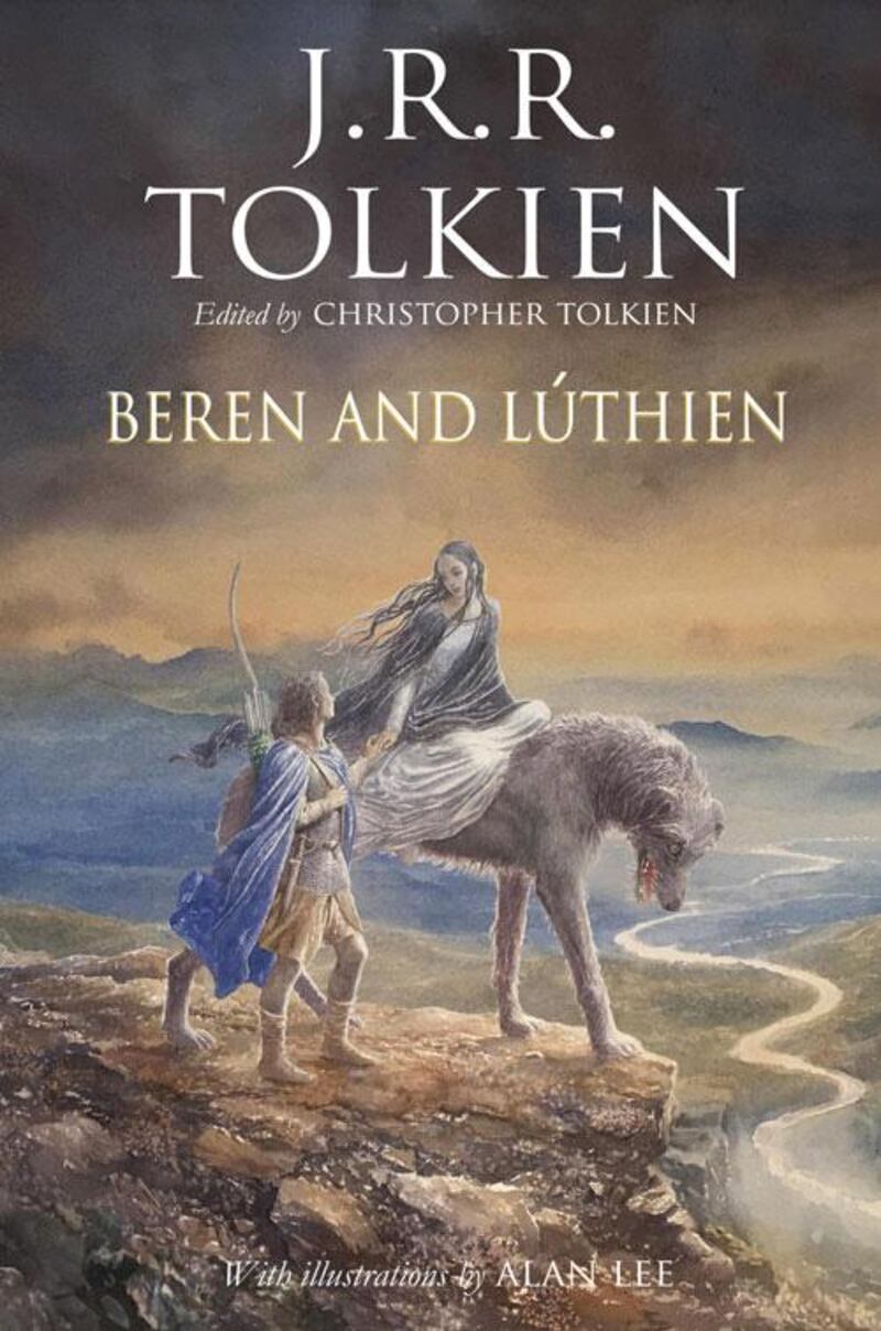 Beren and Lúthien by JRR Tolkien will be published in May. Courtesy HarperCollins UK