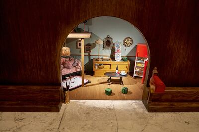 Gucci has created a tiny mouse house to launch its new Lifestyle Collection. Photo: Gucci