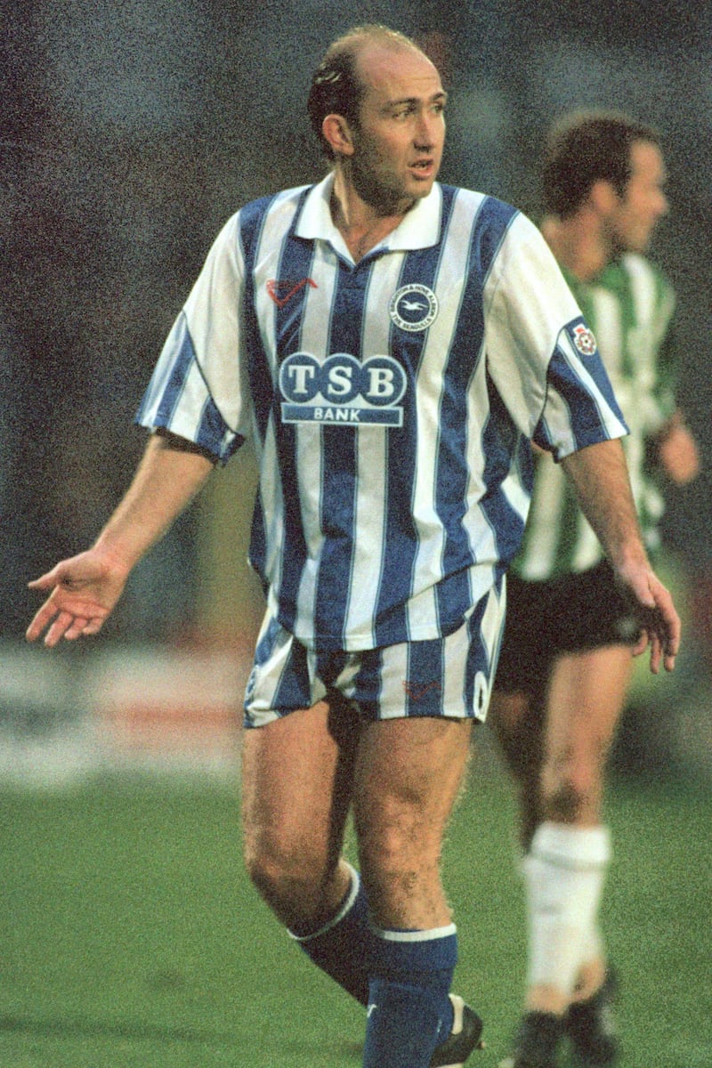 Brighton & Hove Albion's Clive Walker  (Photo by Neal Simpson/EMPICS via Getty Images)