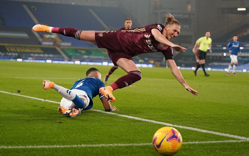 Right-back: Luke Ayling (Leeds United) – Acquitted himself well against Richarlison and produced a marauding performance going forward as Leeds won at Goodison Park. Reuters
