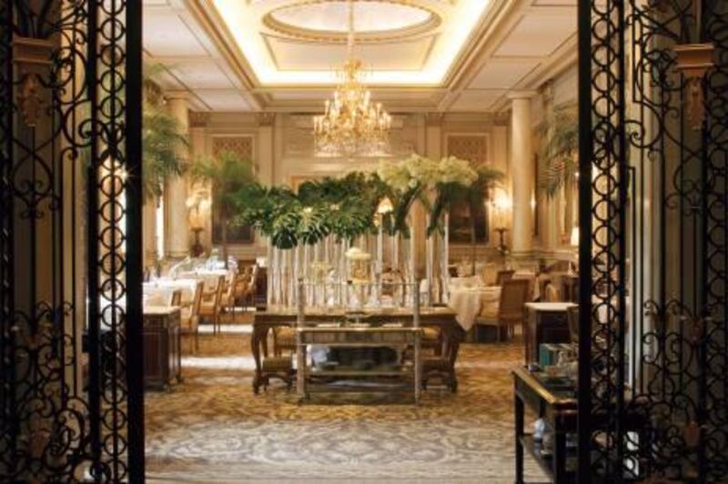 A handout photo showing the La Cinq at Four Seasons Hotel George V Paris (Courtesy: Four Seasons Hotels and Resorts)