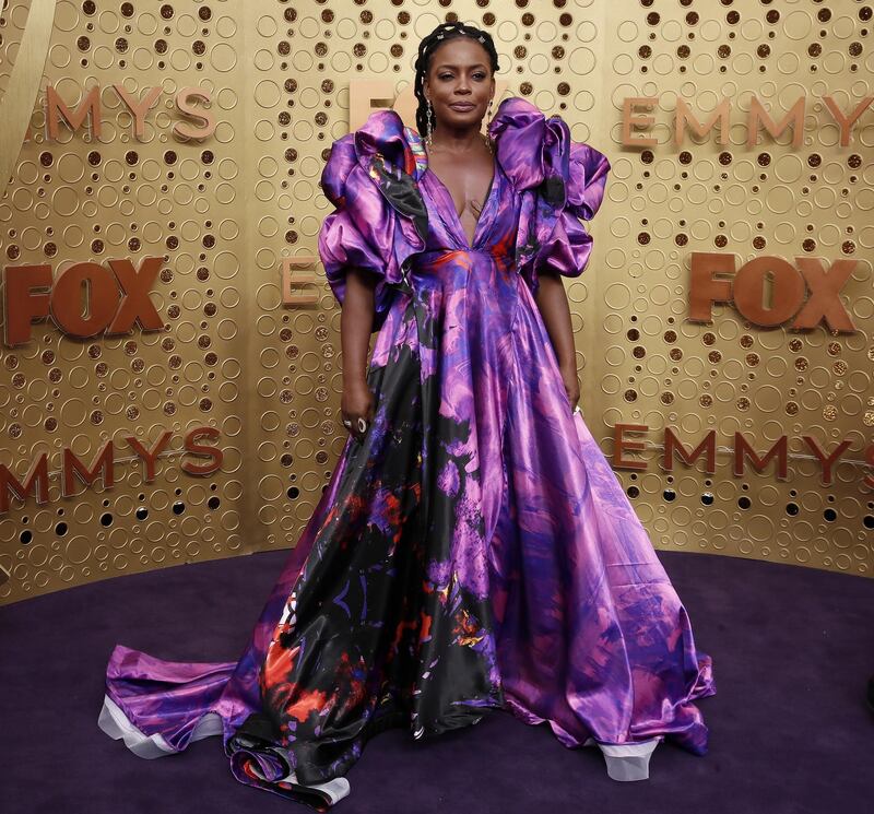 Aunjanue Ellis arrives for the 71st annual Primetime Emmy Awards ceremony held at the Microsoft Theater in Los Angeles, California, USA, 22 September 2019. EPA