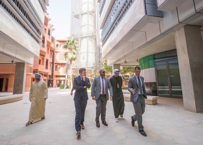 Senator Kevin Thomas (third from left) is planning several initiatives to link the UAE, where he was born, to the US, the country his parents immigrated to when he was 10. 