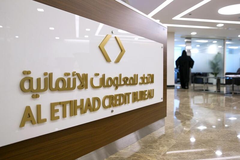 Al Etihad Credit Bureau and the credit scoring it will being should give banks the confidence to lend to small businesses and their employees. Silvia Razgova / The National