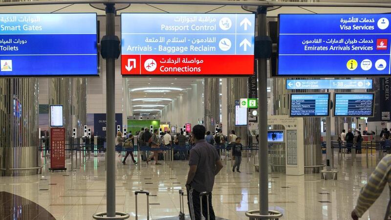 A man caught with 34kg of cannabis on arrival at Dubai International Airport has been was sentenced to 10 years in prison. Getty