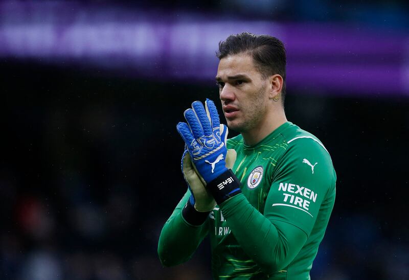 MANCHESTER CITY RATINGS: Ederson – 7: The Brazilian again spent much of the first half keeping warm as he only saw the ball six times in the first 45 minutes. Forced into his first real save in stoppage time when Kilman’s header headed goalwards. Reuters
