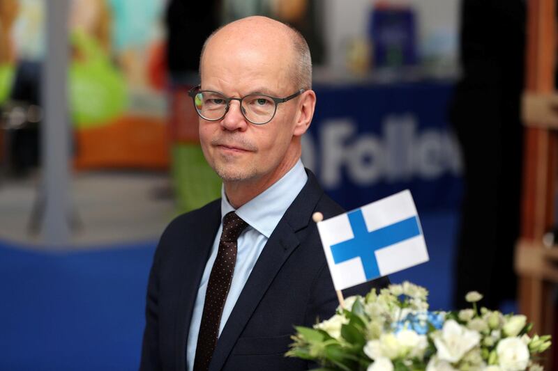 Dubai, United Arab Emirates - February 26, 2019: Olli-Pekka Heinonen, Finnish education official during GESS Dubai 2019, the MENA regionÕs largest and leading education show. Tuesday the 26th of February 2019 at World trade centre, Dubai. Chris Whiteoak / The National