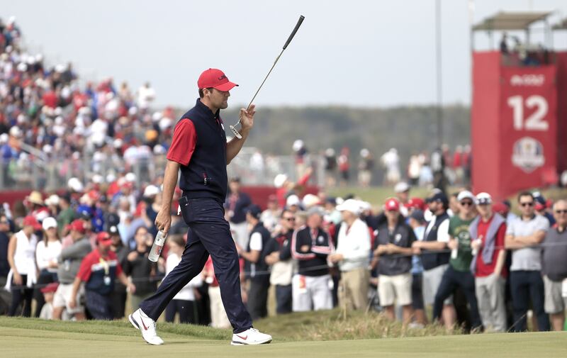 Scottie Scheffler (2-0-1) – 8.5. Essentially the 12th man on the US team, Scheffler justified his captain’s pick with a superb debut, capped by a dominant win over the previously unstoppable Rahm in Sunday’s singles. EPA