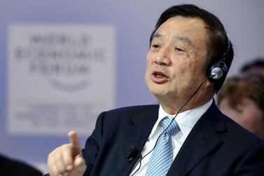 Ren Zhengfei, founder and chief executive of Shenzhen-based Huawei. AFP