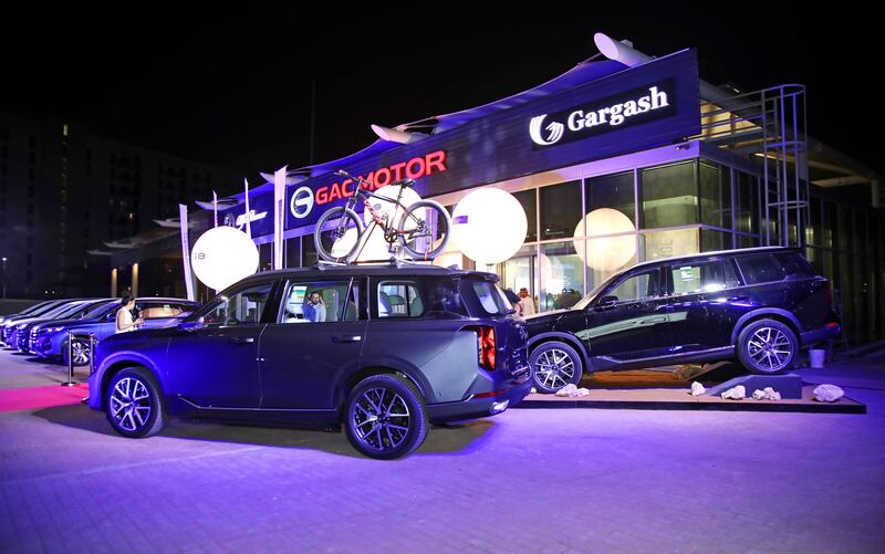 GAC Motor's new showroom in Abu Dhabi. All photos: GAC Motor