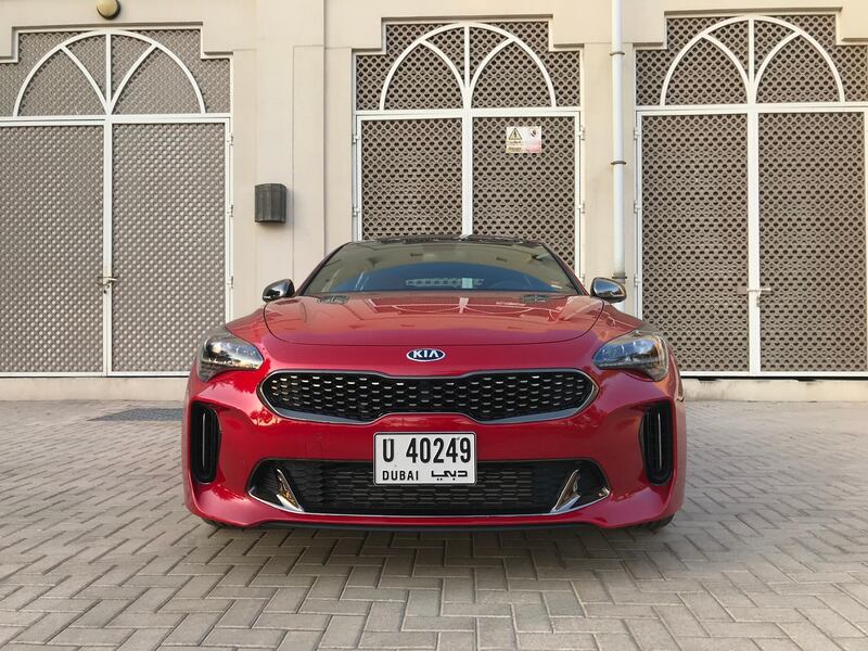 The Stinger is based on Kia's Concept GT. Adam Workman / The National