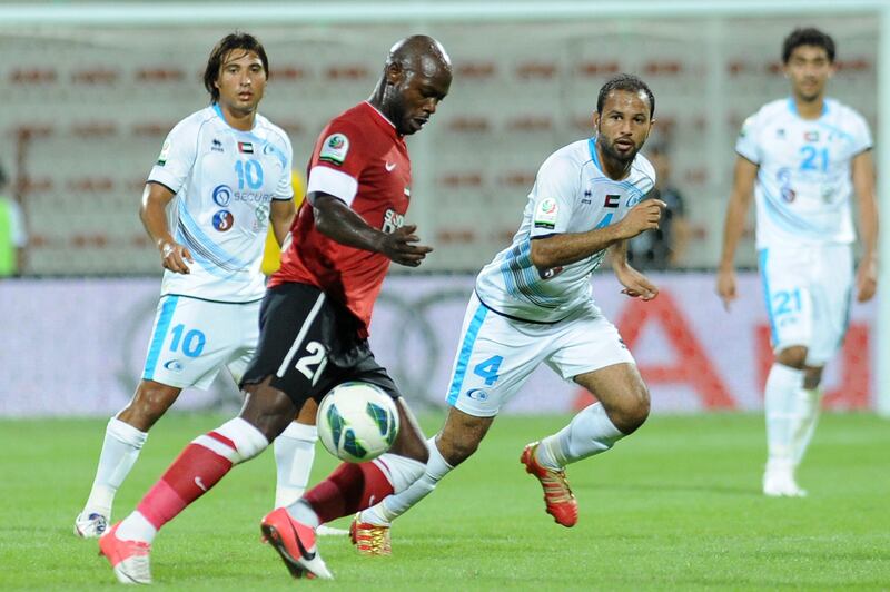 Etisalat Pro League - Al Ahli vs Al Baniyas at Al Ahli Stadium ,On 19-11-2012 , Story Mohtez Elshami , Photo Afsal Sham