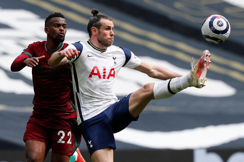 Gareth Bale – 7: Influence mainly restricted to deadballs in opening 45. Had free-kick from distance save by Patricio then picked out Kane in box with another that striker hit wide on half-volley. Saw shot parried by Patricio on the hour that allowed Hojberg to score Spurs’ second. AFP