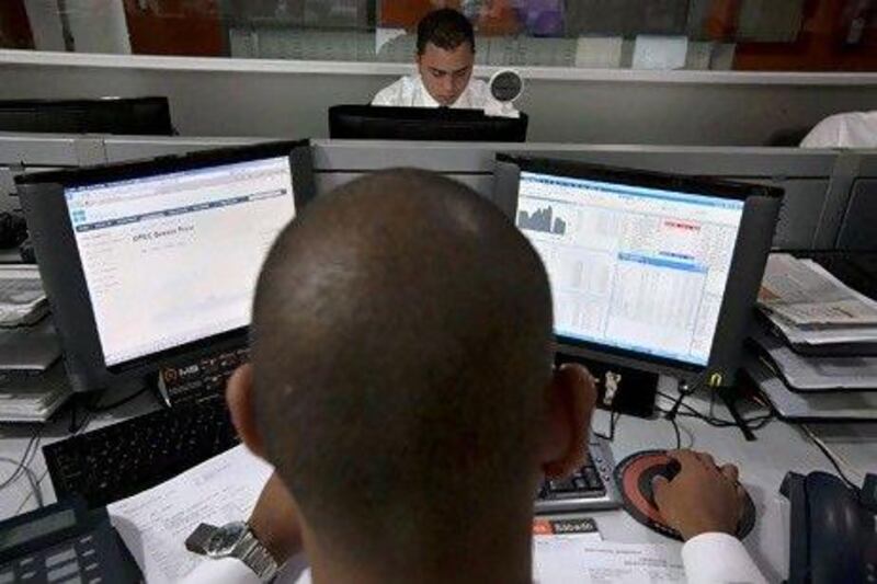 Net consolidated losses for brokerages in operation during the quarter narrowed 87 per cent to Dh9.9m, from Dh77m last year, according to financial statements posted on the regulator's website. Reuters