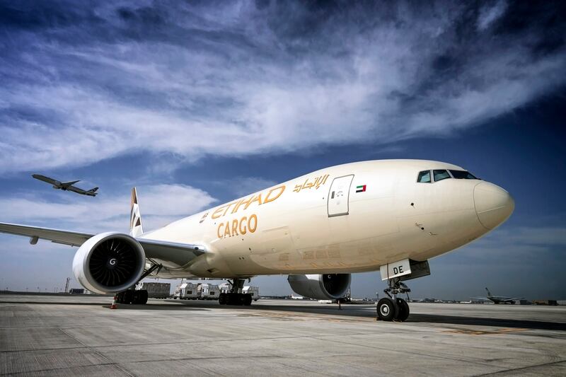 The airline expects its average cargo yields to remain higher than their 2019 levels for years ahead. Photo: Etihad