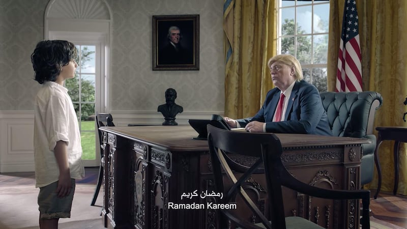 A screesnhot of Zain Ramadan 2018 Commercial. Courtesy Joy Productions / Zain