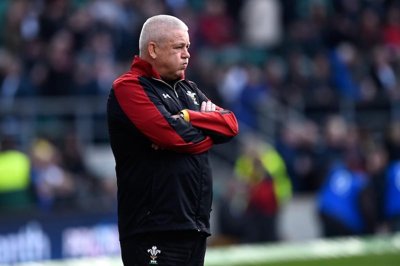 Warren Gatland, coach of Wales looks on prior to the Six Nations match between England and Wales at Twickenham on March 12, 2016 in London, England. Stu Forster / Getty Images 