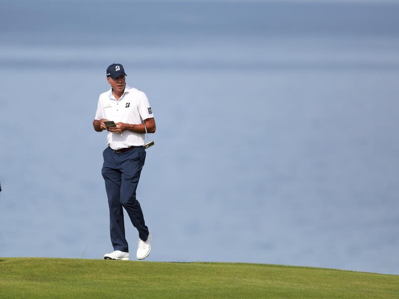 Matt Kuchar. The American, 41, is playing arguably the best golf of his career this season, with two wins and a runner-up finish among five top 10s in his past nine starts. And he clearly loves not only the Open, but links golf, too. Kuchar was ninth at Carnoustie last year and would have had a Claret Jug in the cabinet a year earlier if Jordan Spieth had not exploded into life down the stretch at Royal Birkdale. Was tied-20th last week at the Scottish Open and already has a top-10 at a major this season (tied-8th PGA Championship). AP Photo