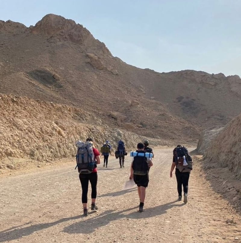 Pupils at Repton School Al Barsha went desert camping for three nights. All photos: Repton School Al Barsha (unless stated)