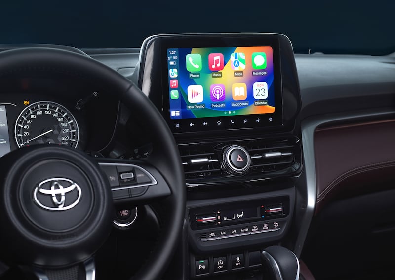 A seven-inch infotainment screen comes as standard