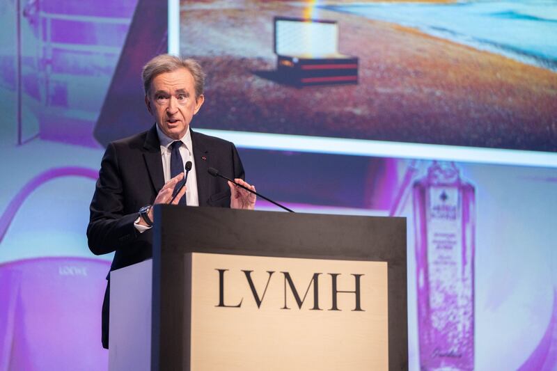 LVMH chief Bernard Arnault is the world's richest man with a net worth of almost $212 billion. Bloomberg