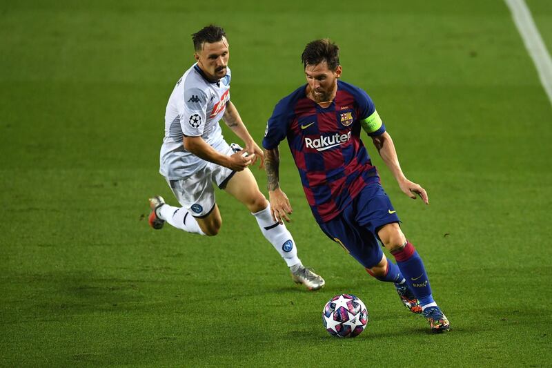 Mario Rui – 6, Had his work cut out with Messi so often finding himself in his orbit, and he looked nervous when Suarez fell over his challenge in the second half. Getty Images