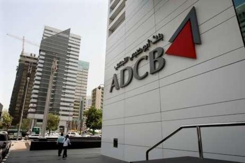 ABU DHABI.19th April.2008. Abu Dhabi Commercial Bank(ADCB) HQ, Abu Dhabi. Stephen Lock  /  The National. FOR ARCHIVE