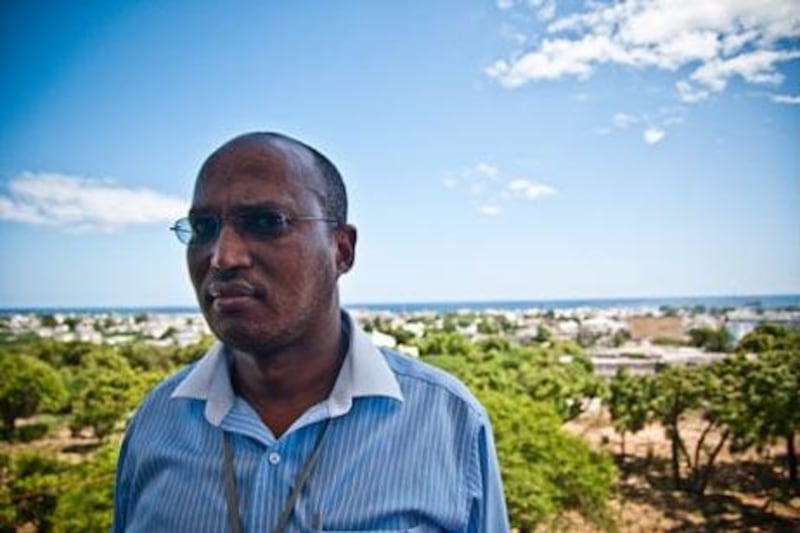 Mukhtar Ainashe, a presidential adviser on security, gave up a well-paying job in the US to return to Somalia.