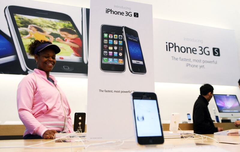 The iPhone 3GS was released on June 19, 2009. It was twice as fast as its previous version. AFP