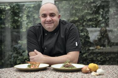 The Syrian refugee and restaurateur has been holding pop-up food bars since arriving in England five years ago and has been dreaming of having a permanent restaurant of his own here ever since. Courtesy Imad Al Arnab