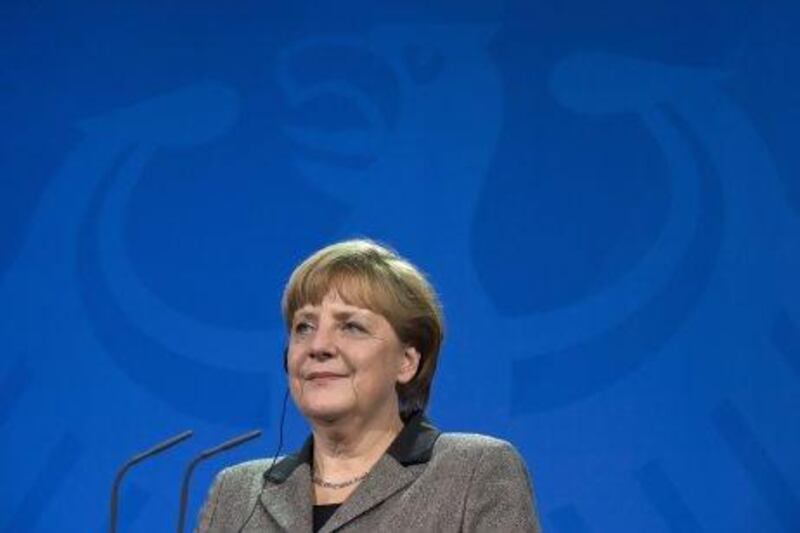 German chancellor Angela Merkel, a trained physicist, tackles problems like scientific challenges, rather than charting a course for the country,